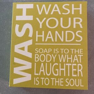 Brand new - Lime green bathroom Wall Art